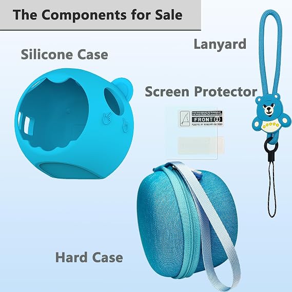 JCHPINE Silicone Cover and Hard Case for Punirunes Interactive Digital Pet