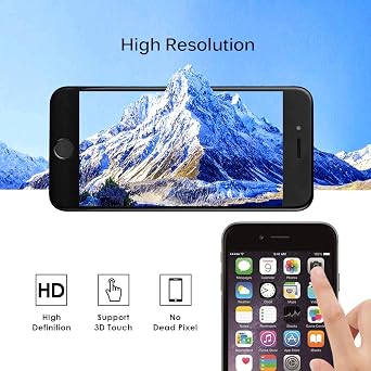 for iPhone 7 Screen Replacement 4.7 Black Screen for iPhone 7 LCD,Touch Digitizer Display for iPhone 7 Assembly with Repait Kit Tools,Compatible models A1660, A1778, A1779 | LCD Frame Assembly Digitizer forA1660,A1778,A1779,Repair Tool Kits,DIY Install