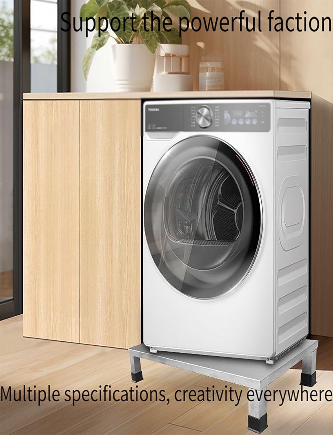 Stainless Steel Dunnage Rack - 20cm/7.9in Height, Heavy-Duty Food Service Storage Shelves for Restaurants & Kitchens, Commercial Floor Rack (90x40x20cm)