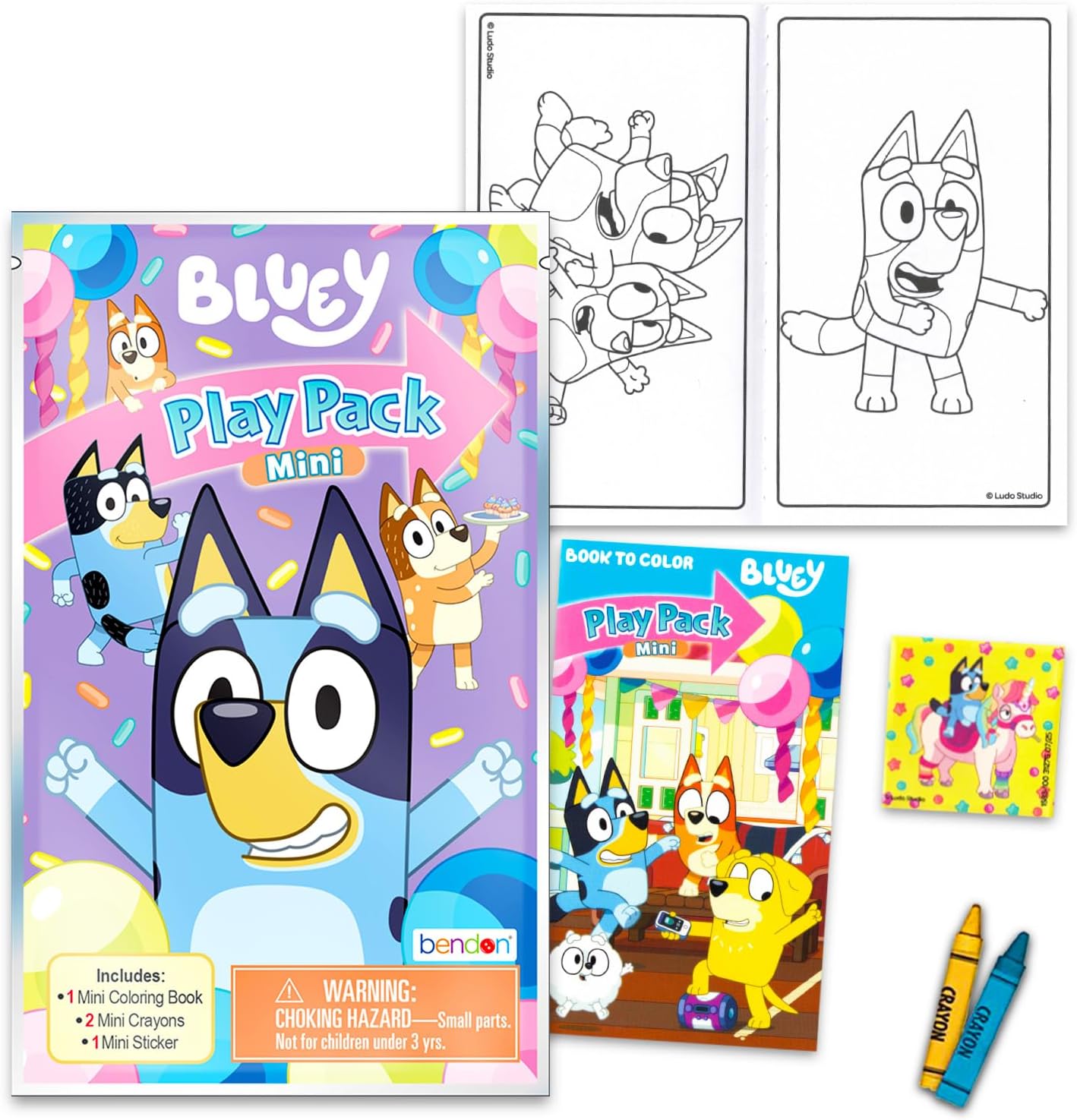 Bluey birthday Party Favors decoration for birthday