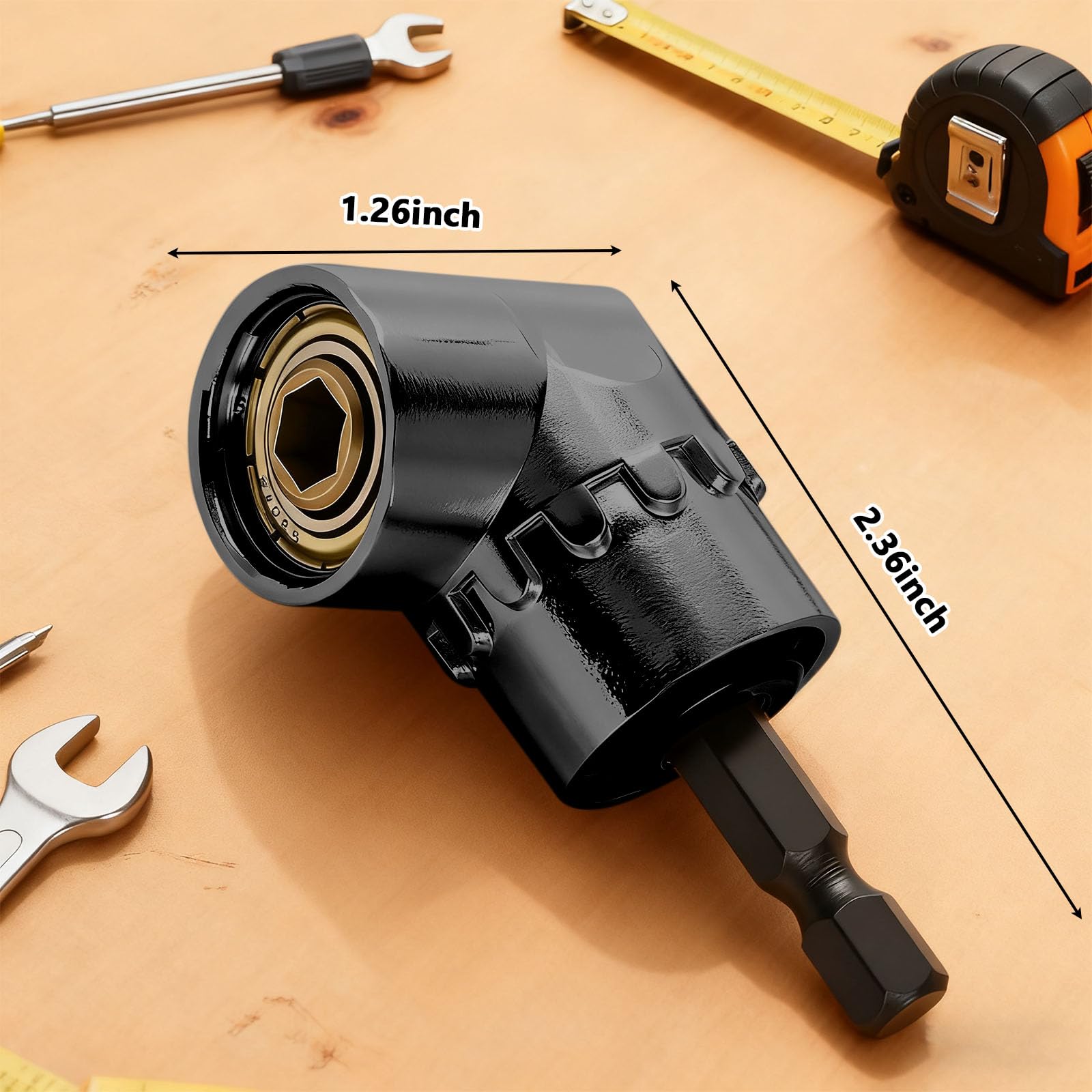 Black 105 Degree Right Angle Drill Driver K836823
