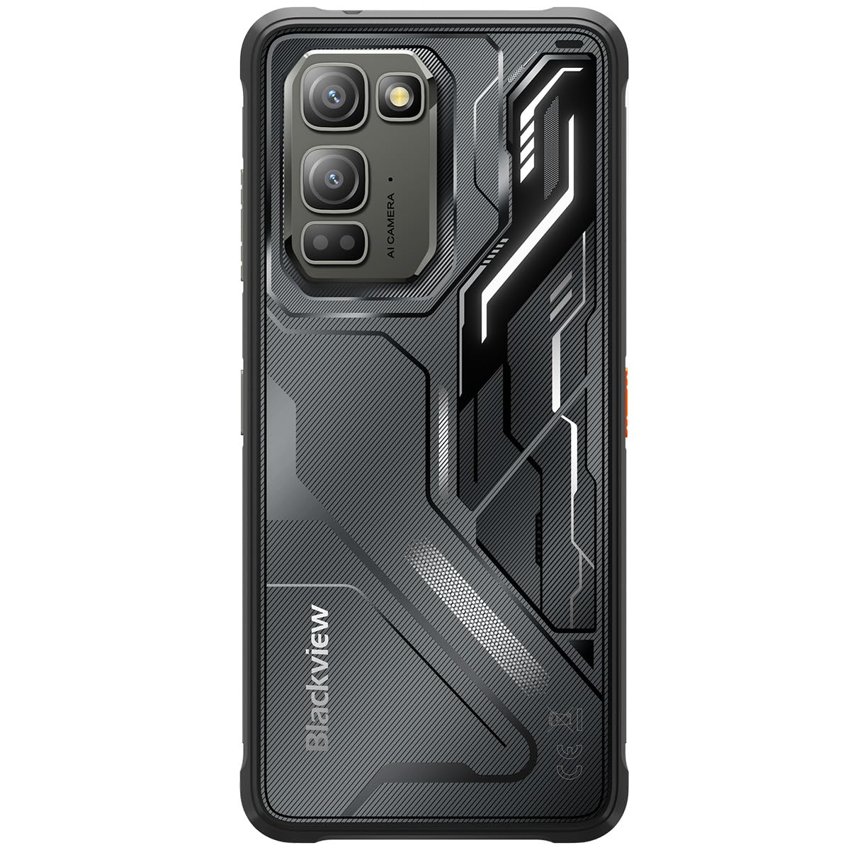 Blackview Fort 5 Rugged Phone Android 16, 10.7mm Ultra-Slim 108MP Camera Night Vision 36G…