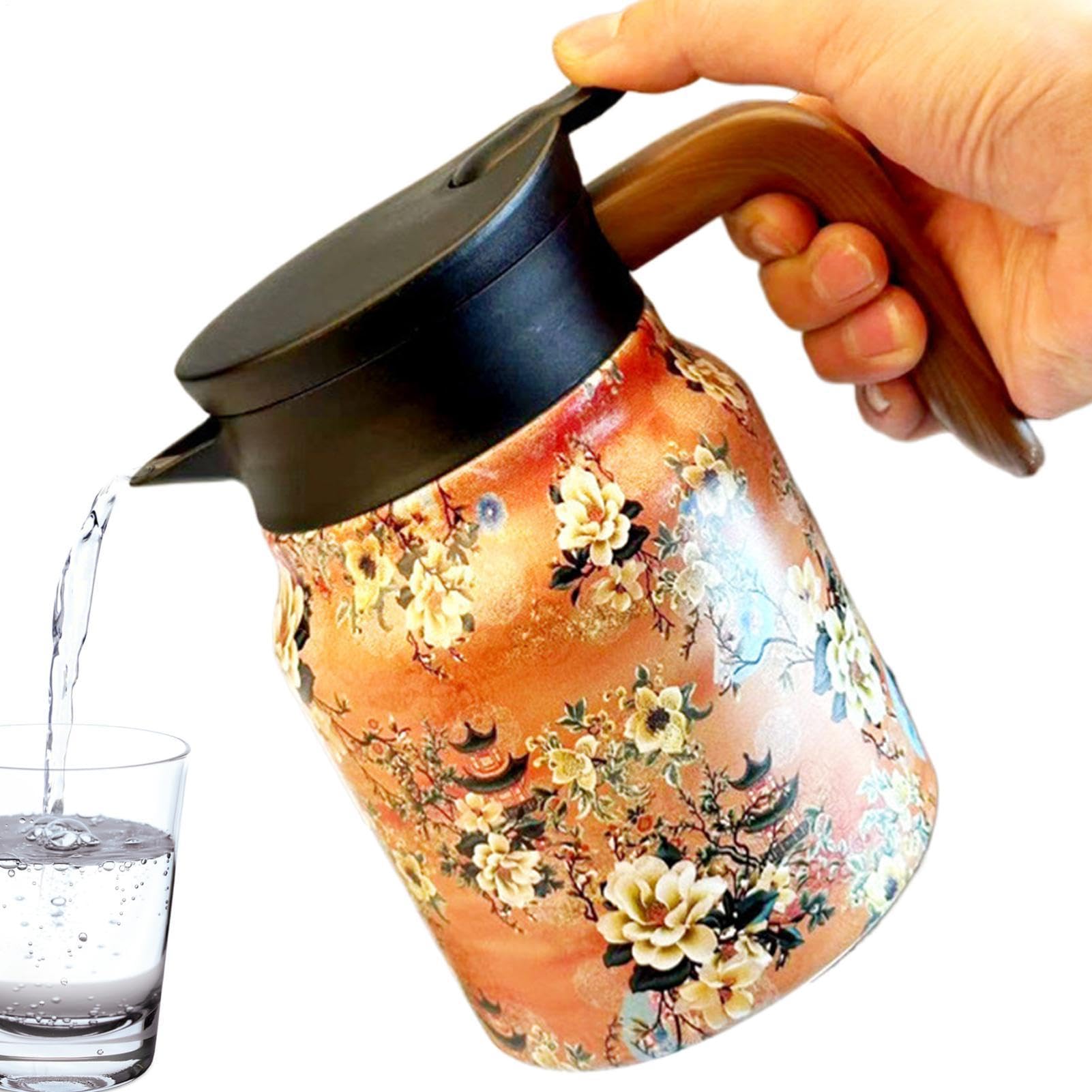 Jarra térmica de café aislada con infusor de té, la solución ideal para bebidas calientes