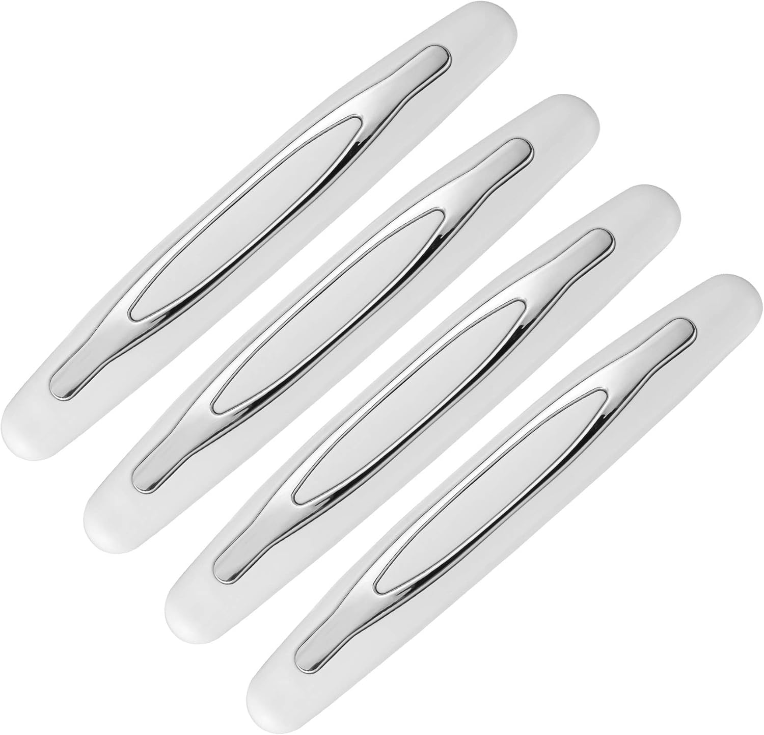 4 Stück Auto Türkantenschutz - Transparent, PVC, Selbstklebend