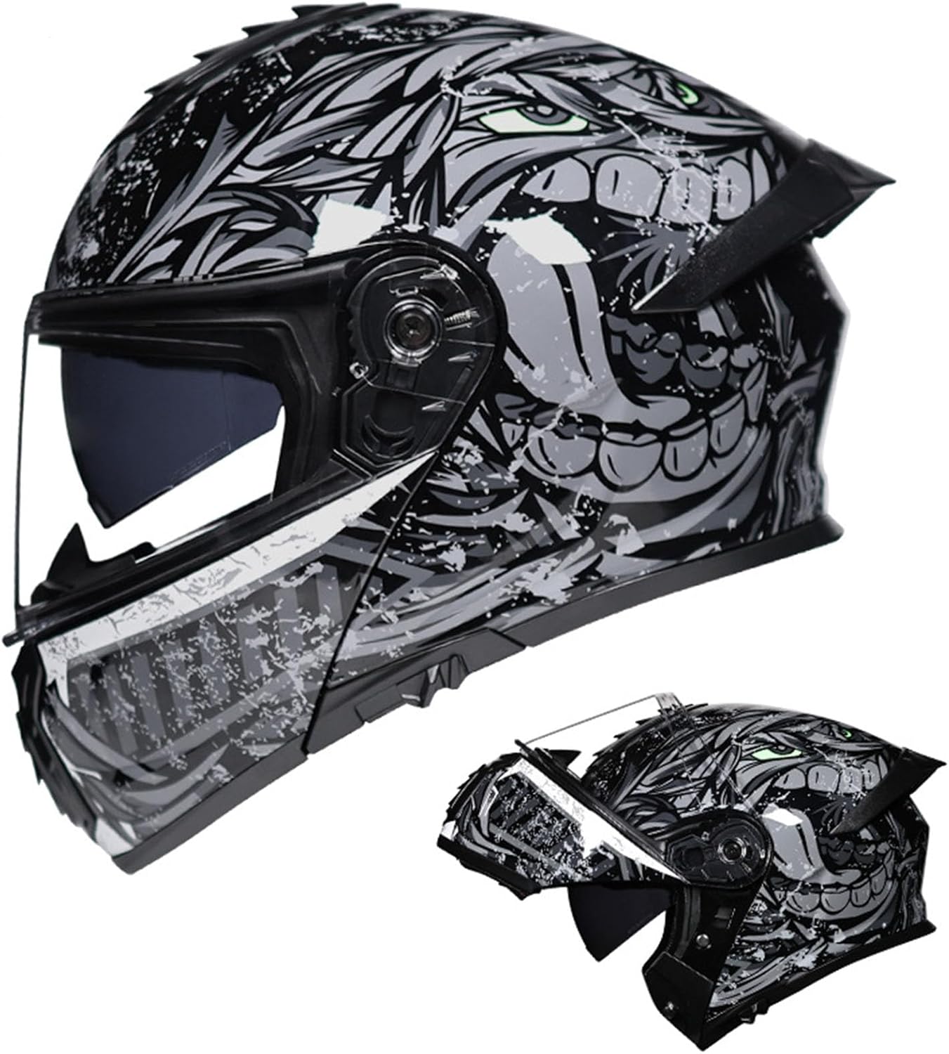 システムヘルメット フルフェイスヘルメット デュアルシールド