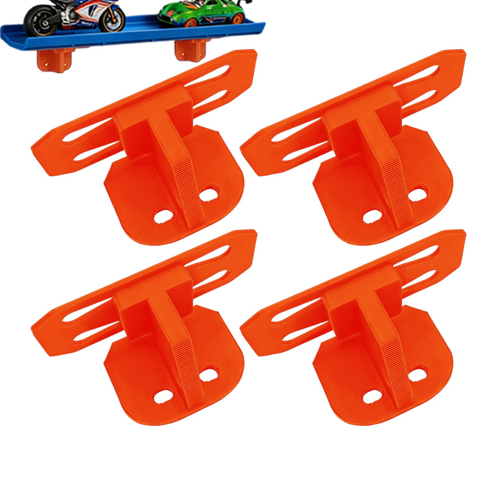 Lpoppcx Scale Cars Single Lane Track, Hangable Display Bracket - Wall-Mounted Scale Cars Single Lane | for Automotive Vehicles Trucks Rack HolderHome Bedroom Shelf
