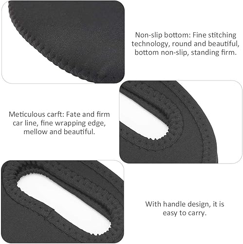 Miniatura 6 de Astibym Bolsa de botella de vino bolsa de neopreno suave para llevar vino