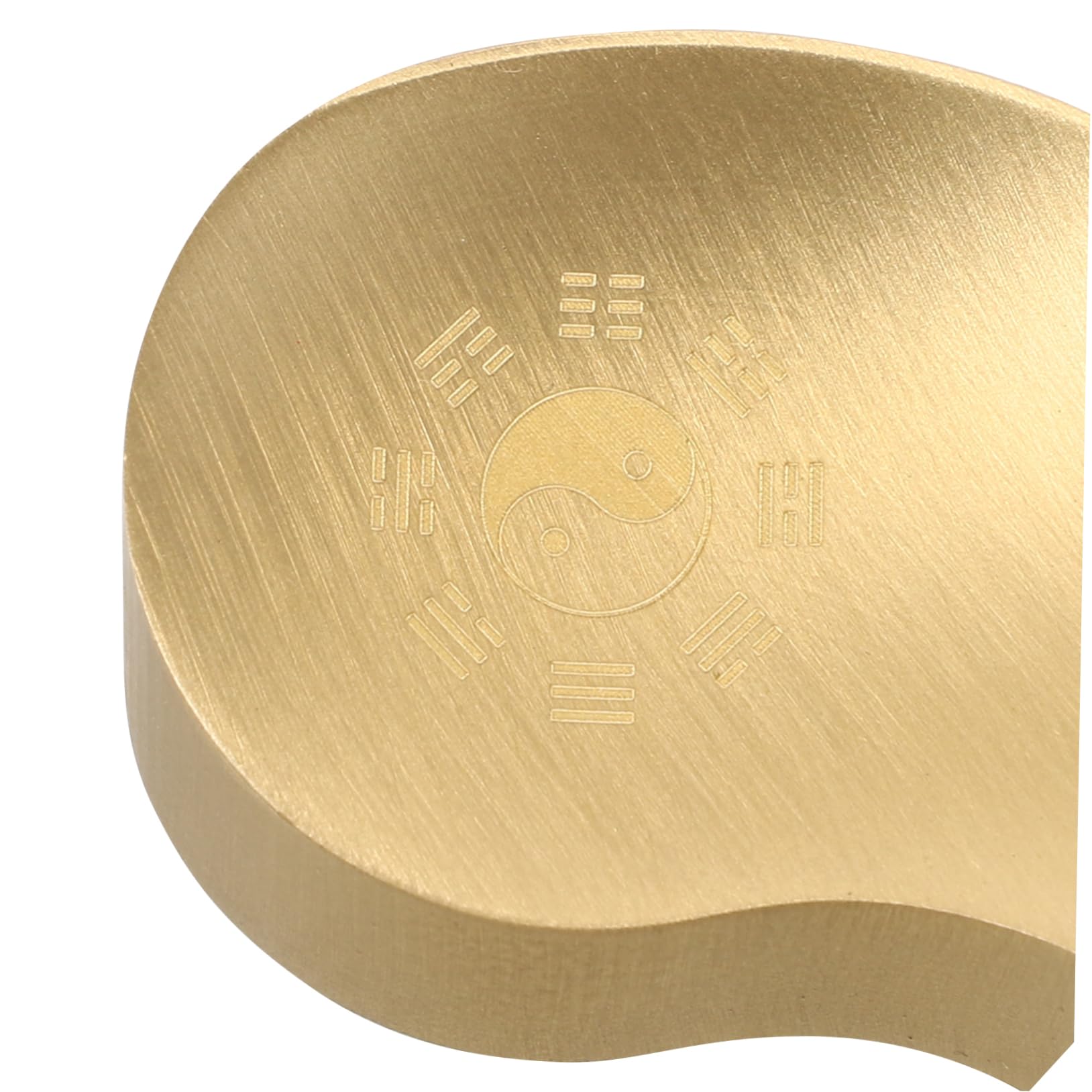 EXCEART 4pezzi Peso Ottone Rectangolare Per Calligrafia Sostegno Per Pennelli Con Superficie Liscia e Design Elegante Accessorio Decorativo Per Scrittura e Pratica Calligrafica Per Amanti