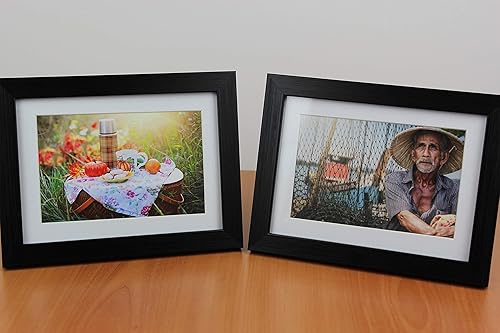 Miniatura 4 de PPD Paquete de papel fotográfico pesado para inyección de tinta, paquete de 4 x 6 pulgadas y 5 x 7 pulgadas, 64 libras, 8.47 ozm, 10.9 mil, 50 hojas