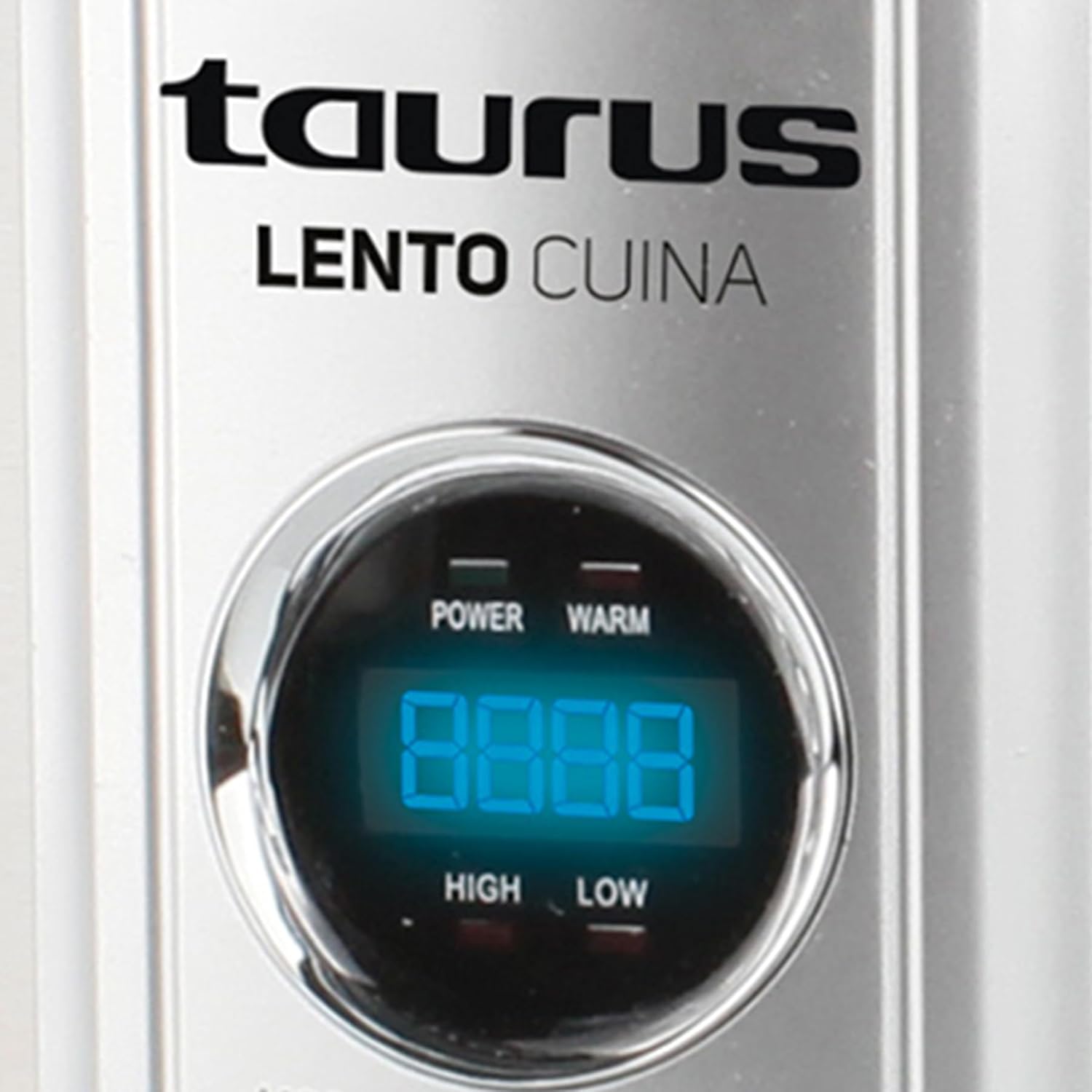 Front view of Taurus Lento Cuina Digital Slow Cooker