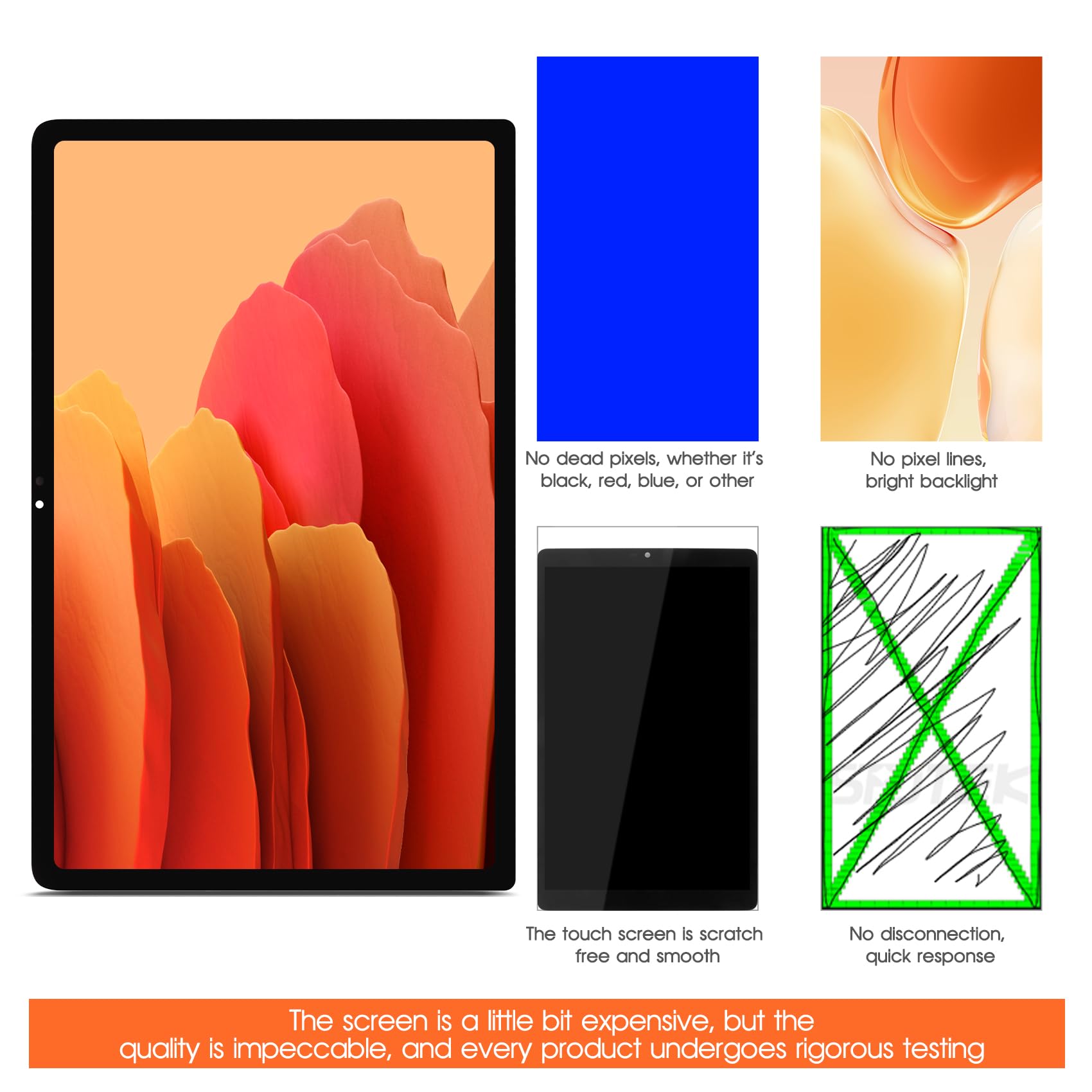 LCD Display pour Lenovo Tab Plus TB351FU 11,5 Pouces 2024 Écran de Rechange pour Lenovo Tab Plus TB351FU Ecran Replacement Digitizer Touchscreen Full Assembly avec Réparation Kit