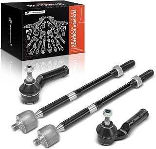 A-Premium Front Inner & Outer Tie Rod End Kit Fix Uneven Tire Wear