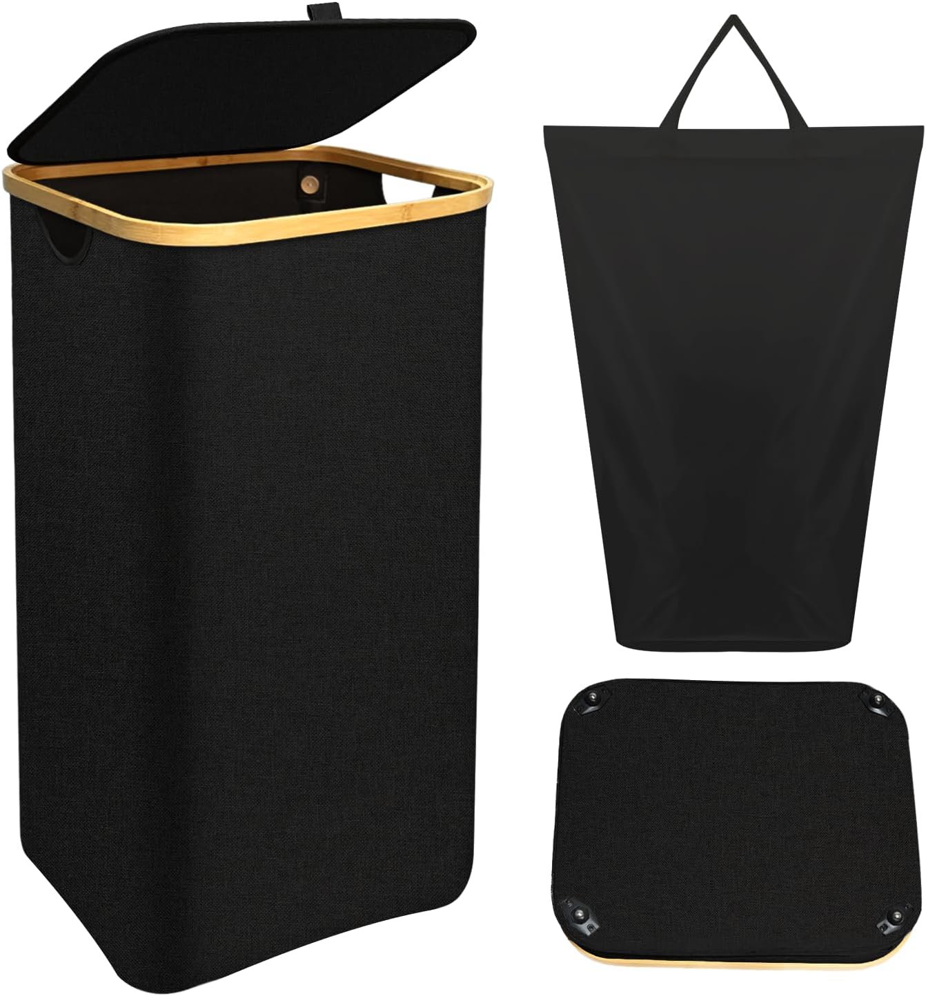 Laundry Basket with Lid Large Laundry Hamper with