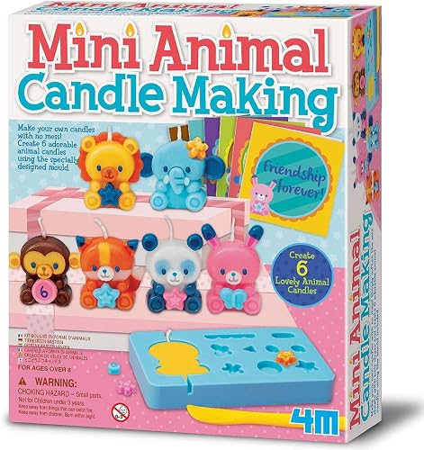4M Mini Animal Candle Making Kit
