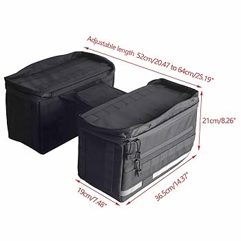 Amazon.com: FVMOTO Universal Saddlebags Saddle Luggage