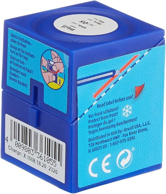 Revell - Su Bazlı Maket Boyası Beyaz Mat 18 Ml (36105)