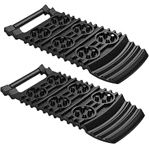Recovery Traction Boards - Recovery Traction Tracks - Ladder Ramps Pad for Rocky Trails Muddy Roads Outdoor Hiking Camping Expeditions Trekking