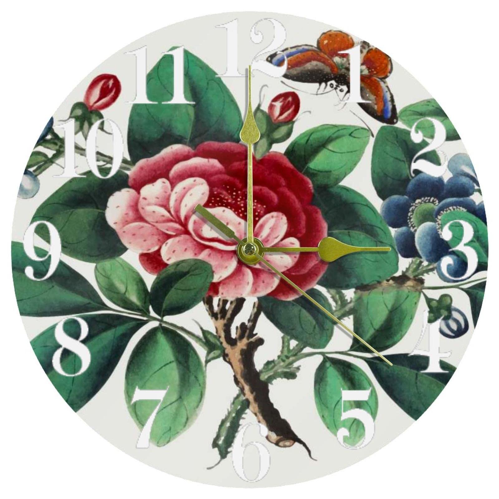 Horloge murale chinoise pour cuisine et salon ambiance zen