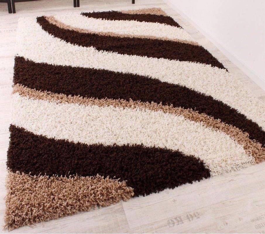 Image of F R Creation Polyester Shaggy Bedside Runner, Soft Indoor Modern Shaggy, Soft Rugs for- Living Room, Dinning Room, Office, Bedroom & Hallway Carpet Rugs (2X6 Feet Multi)