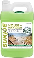 Sun Joe SPX-HDC1G 1-Gallon All-Purpose Pressure Washer Cleaner - Bleach-Free Deck, Driveway & Siding Detergent