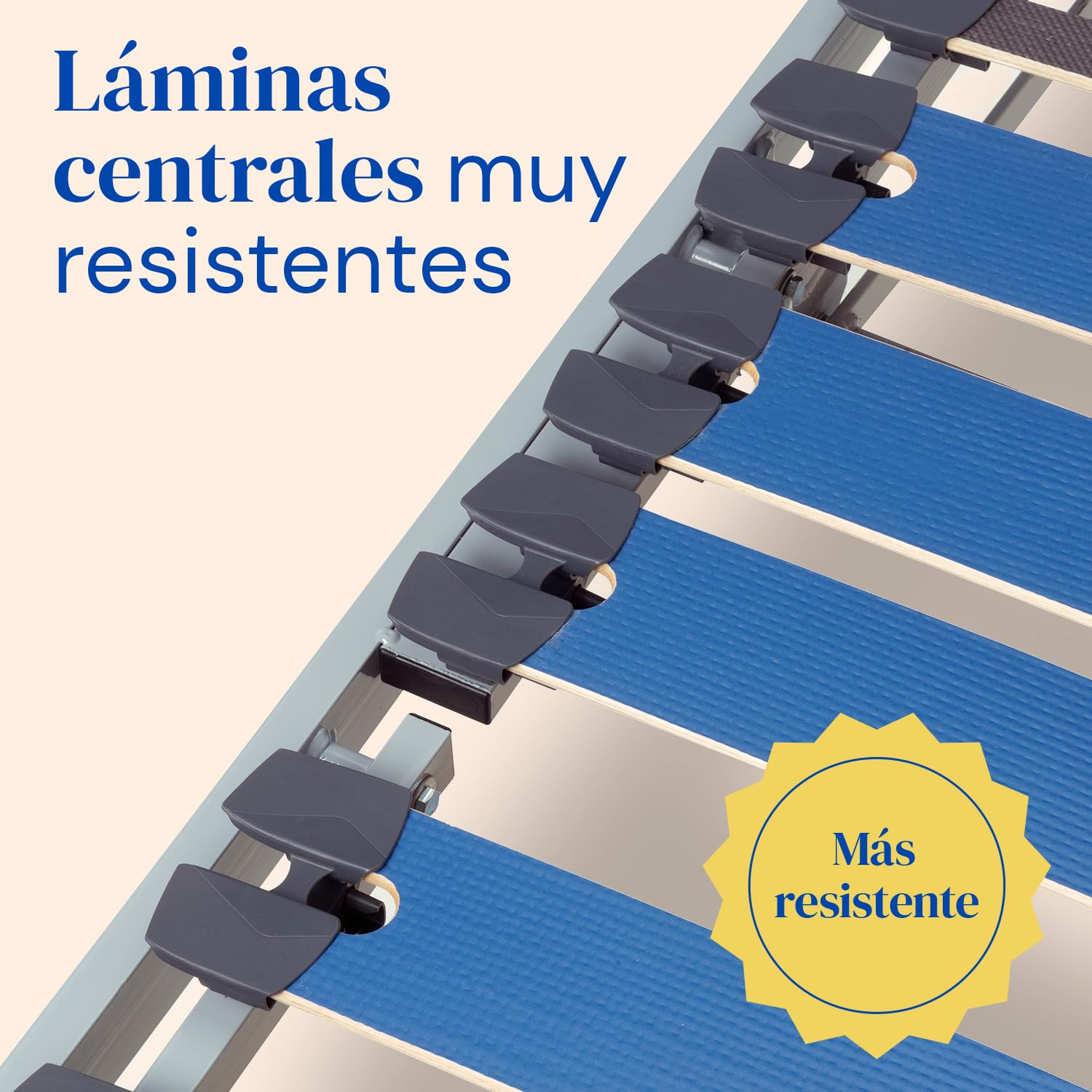 Geriafy - Cama Articulada Eléctrica Reforzada | Patas Regulables en 4 Alturas | Mando por cable (80x200)