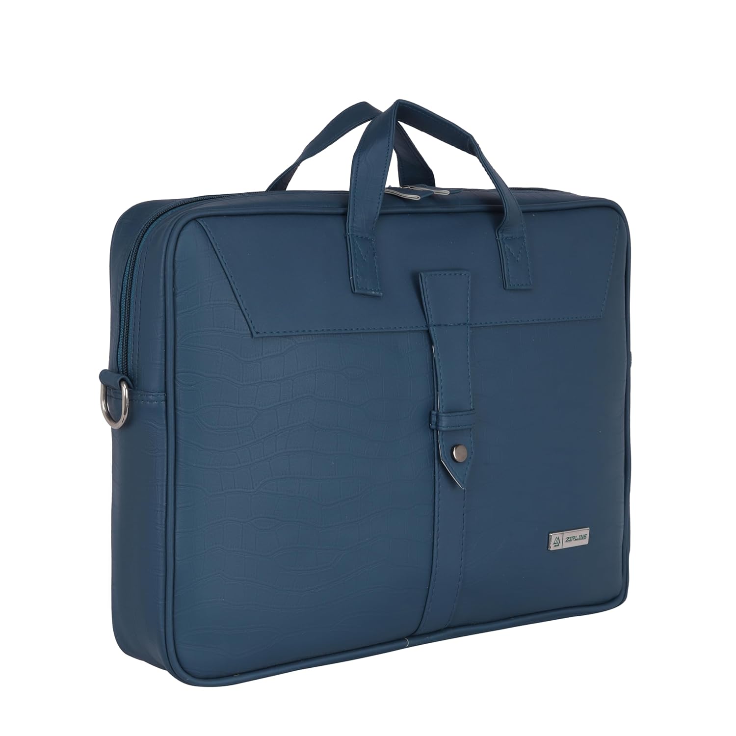 Zipline Office Faux Leather laptop bag for Men – Fits 14/15/15.6 inch Tablet/Laptop Messenger Bags For Mens (1-Teel Blue Bag) Zipline Office Faux Leather laptop bag for Men – Fits 14/15/15.6 inch Tablet/Laptop Messenger Bags For Mens (1-Teel Blue Bag)