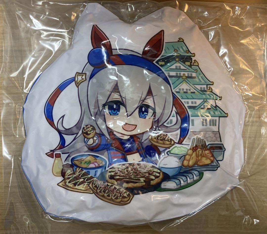 タマモクロス ダイカットクッション 公式ダイカットクッション（タマモクロス OSAKA Ver.）