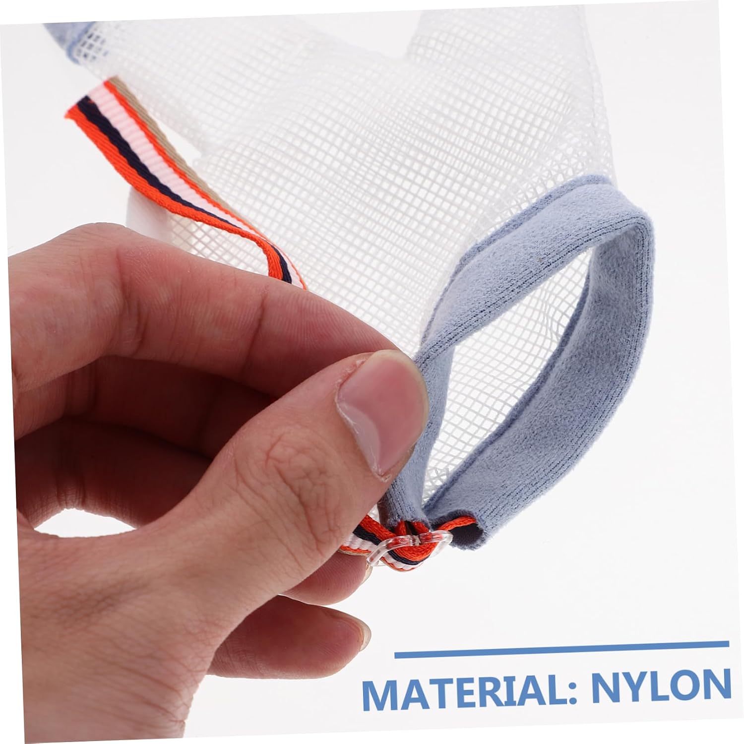 Teething Mittens Half-finger Gloves for Soft Nylon Material Anti-scratch Design Comfortable Chewing Surfaces for Teething Relief s Pattern