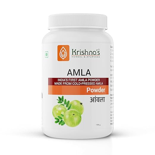 Krishna's Amla (Phyllanthus emblica) Powder - 100 g