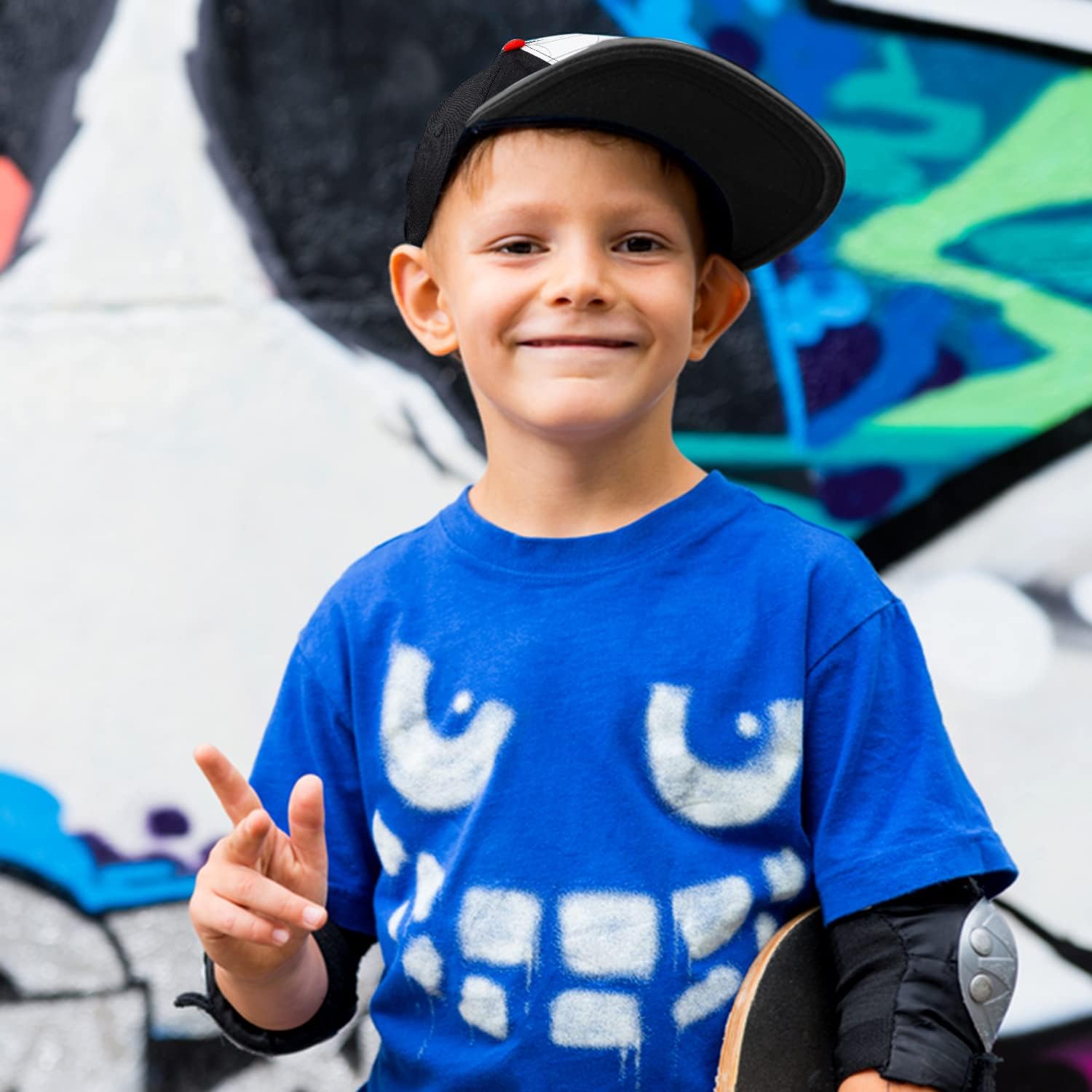 Marvel Spiderman Hat for Boys, Breathable Spiderman Baseball Cap for Toddlers, Boys Ages 3-9 - Image 5