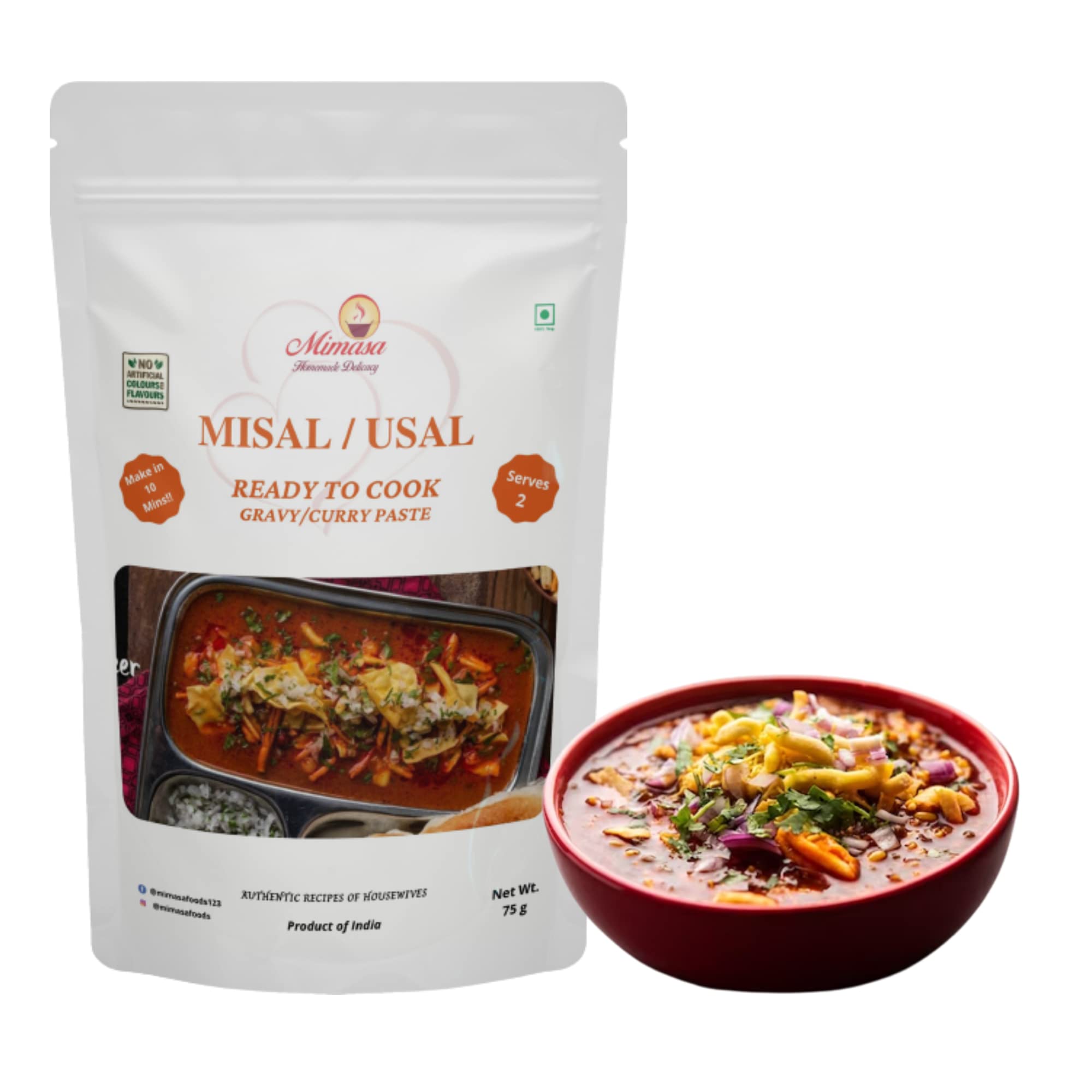 See full amazon price history chart for Mimasa Misal Usal Ready to Cook Gravy/Curry Paste Make in 10 MINS!! 75 GMS Pouch Mimasa Misal Usal Ready to Cook Gravy/Curry Paste Make in 10 MINS!! 75 GMS Pouch (B0BY72HK93) Amazon Price History, Amazon Price Tracker