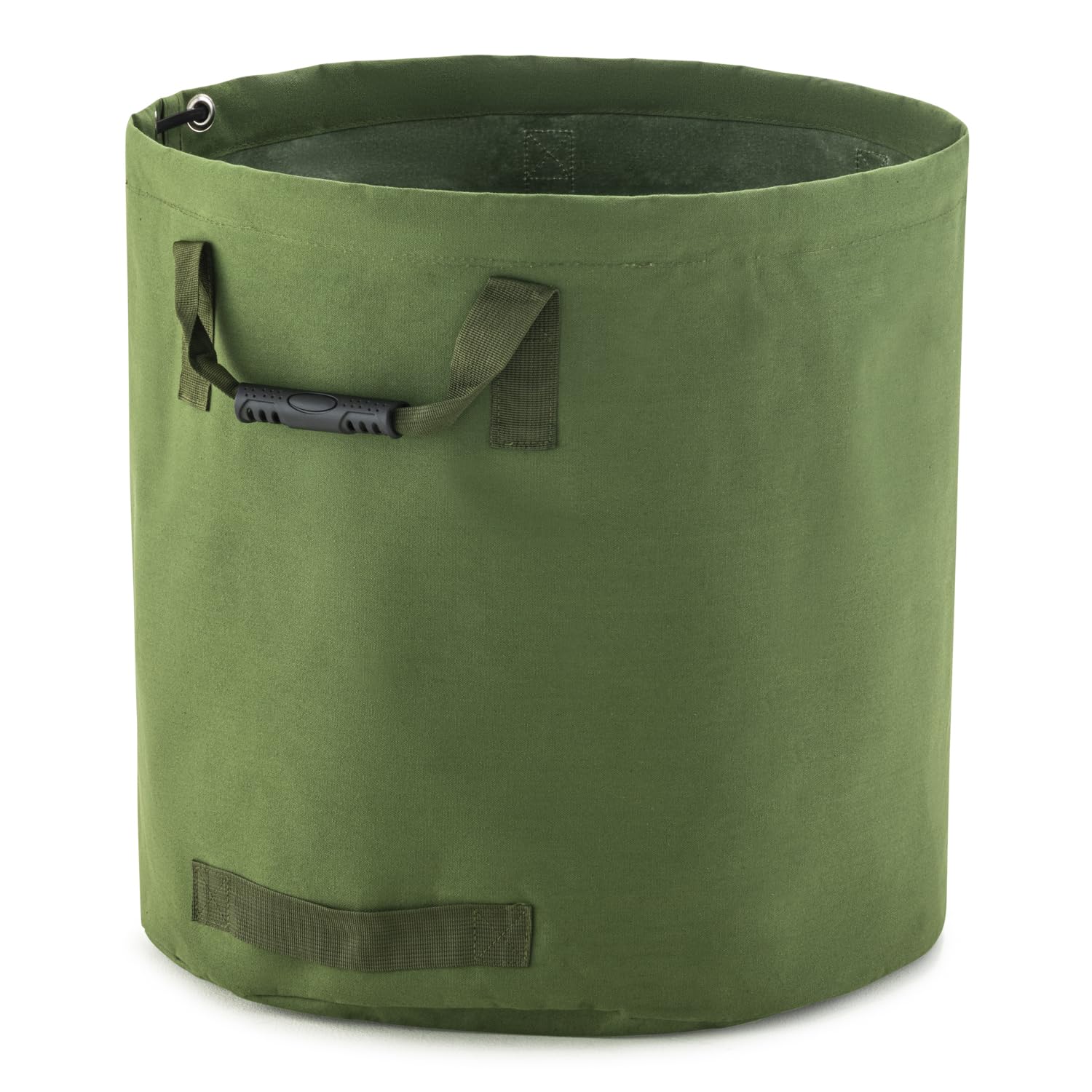 Doppelte 120 -L -Wachspanner -Gartenbeutel - sehr langlebiger und wetterfester Sammlungsbeutel, bestehend aus militärischer Leinwandmaterial für Gartenabfälle
