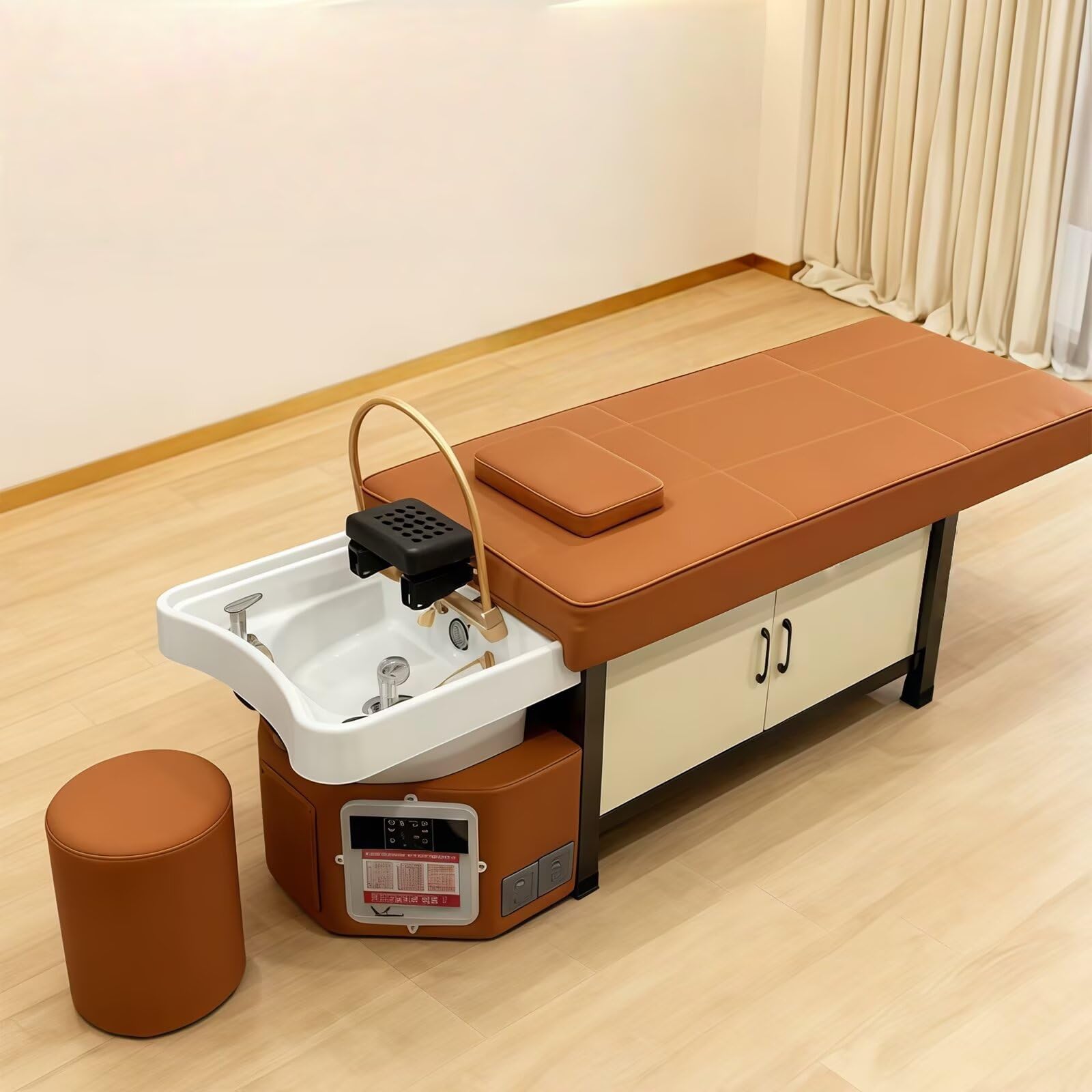 Head SPA Szampon łóżko z funkcją masażu mycia włosów do użytku w salonie