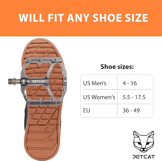 دواسات الدراجة الجبلية المسطحة - MTB Pedals Flat ، دواسات الدراجات ، دواسات الدراجات على الطرق ، BMX Pedals ، لـ BMX MTN Road Gravel EBike ، الأجزاء المتخصصة ، الكبار ، ختم الألومنيوم المعدني 9/16