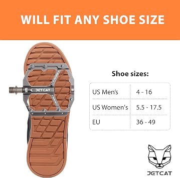 دواسات الدراجة الجبلية المسطحة - MTB Pedals Flat ، دواسات الدراجات ، دواسات الدراجات على الطرق ، BMX Pedals ، لـ BMX MTN Road Gravel EBike ، الأجزاء المتخصصة ، الكبار ، ختم الألومنيوم المعدني 9/16