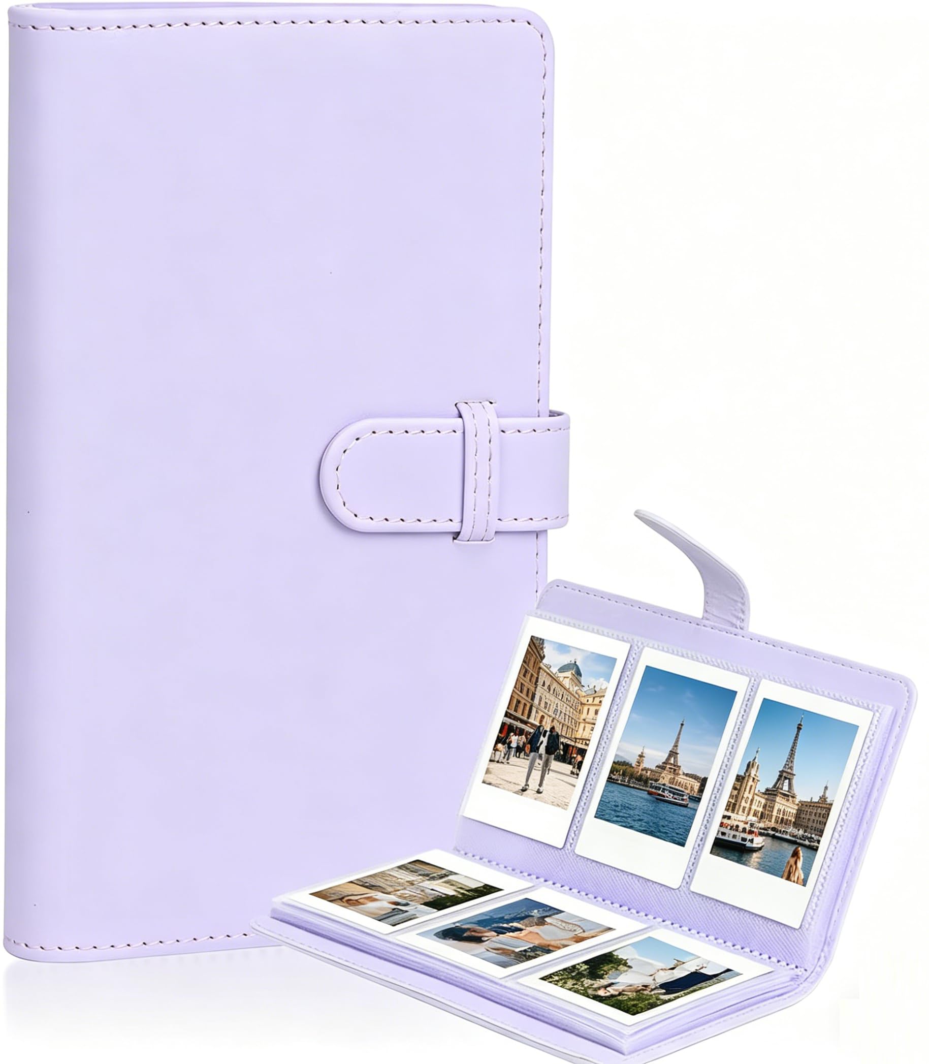 Mini album pour photos de 5 x 7 cm avec 108 pochettes de rangement pour film Instax Mini