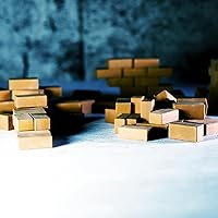 Vista 8 de Mini diapasón de ladrillo rojo sinterizado a escala 1/7, obstáculos Park Brick Pro Mini modelo serie de ladrillos de pared