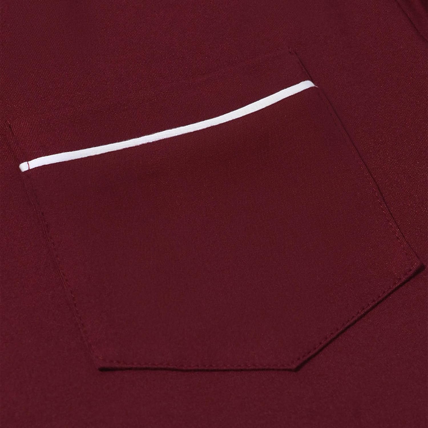 Mens Short Sleeve T-Shirts Casual Solid Color V Neck Basic Tee Summer Beach Tops with Pocket