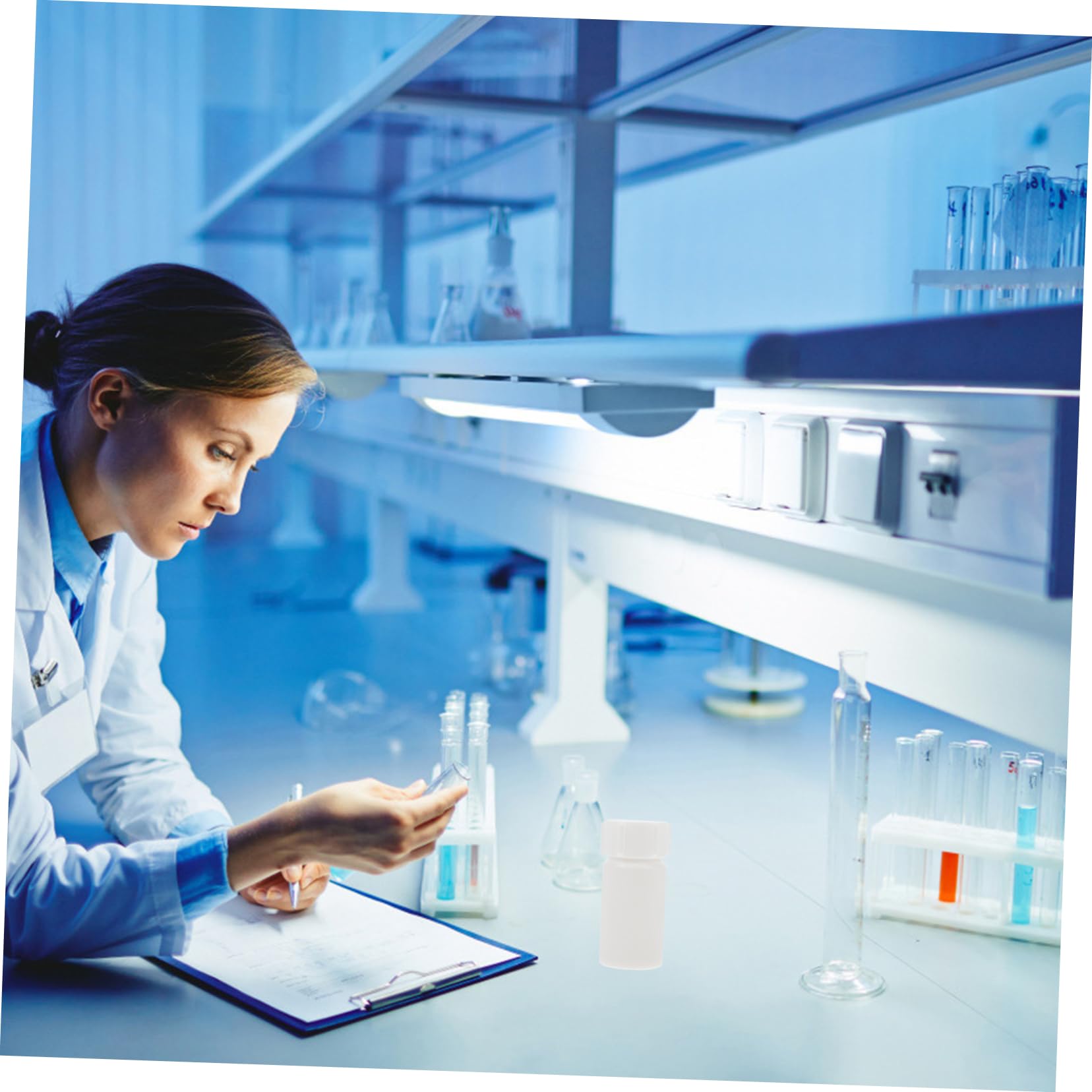 2 Pezzi utile piccola bottiglia di reagente bottiglie flacone di reagenti per laboratori laboratorio utili Flacone di reagente da 25 ml Flacone di reagente per esperimenti da 25 ml