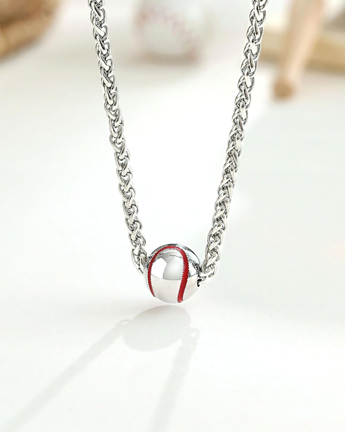 PINKDODO Baseball Necklace Gifts for Boys 8-12-14 Baseball Christmas Stocking Stuffers - Image 7