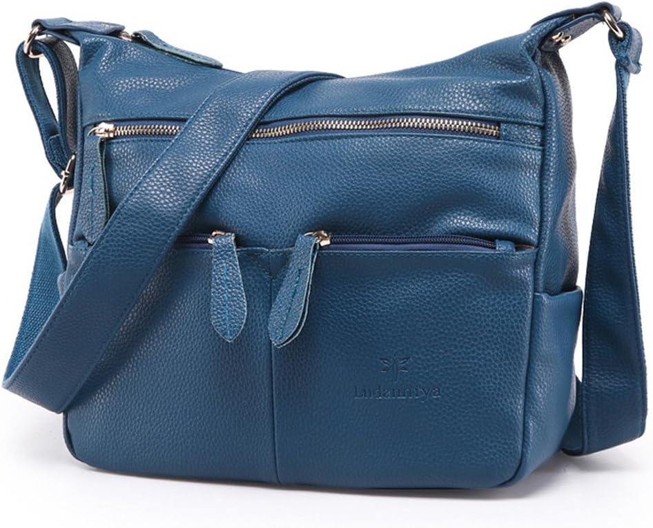 Nouvelle mode en cuir souple Femmes Sacs à bandoulière Décontractée Sac