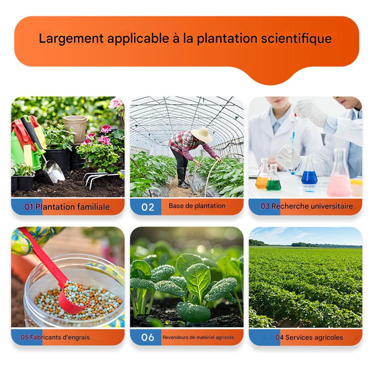 Kit D'analyse De Sol pour Potager | Testeur de Nutriments 4 en 1 - Analyseur de Nutriments pour Légumes Fleurs en Pot Jardins Vergers Vignes Serres