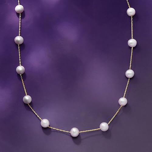 Miniatura 5 de Ross-Simons 6-6.5mm Cultured Pearl Station Necklace