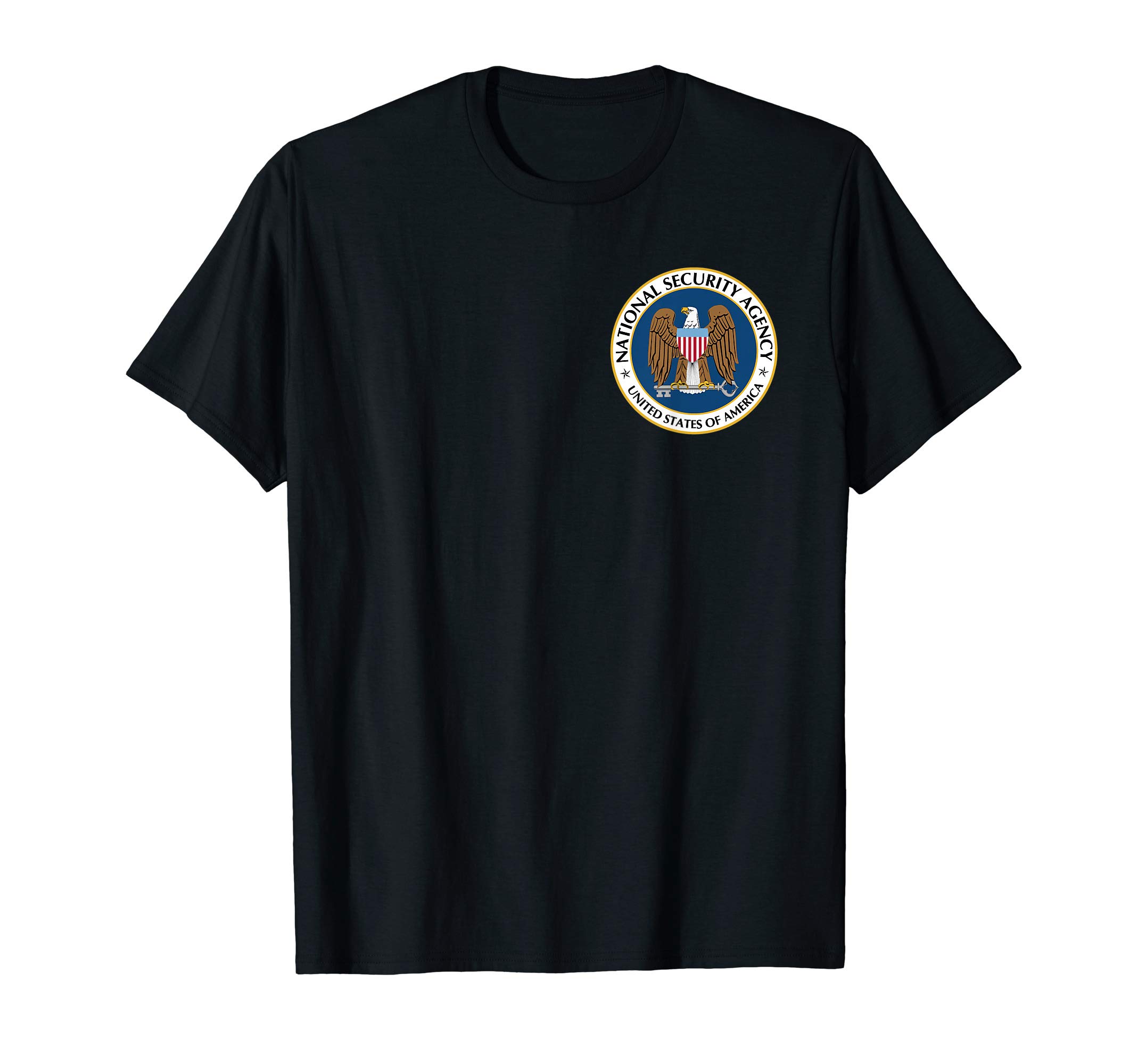 National Security Agency NSA Military Intelligence Spy Eagle T-ShirtOEKO-TEX STANDARD 100