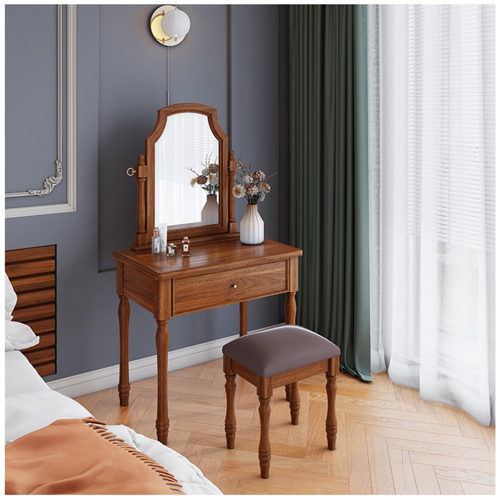 white christmas dresses Discover Elegant and Modern Dressing Table Designs | Shop Now! main image 0