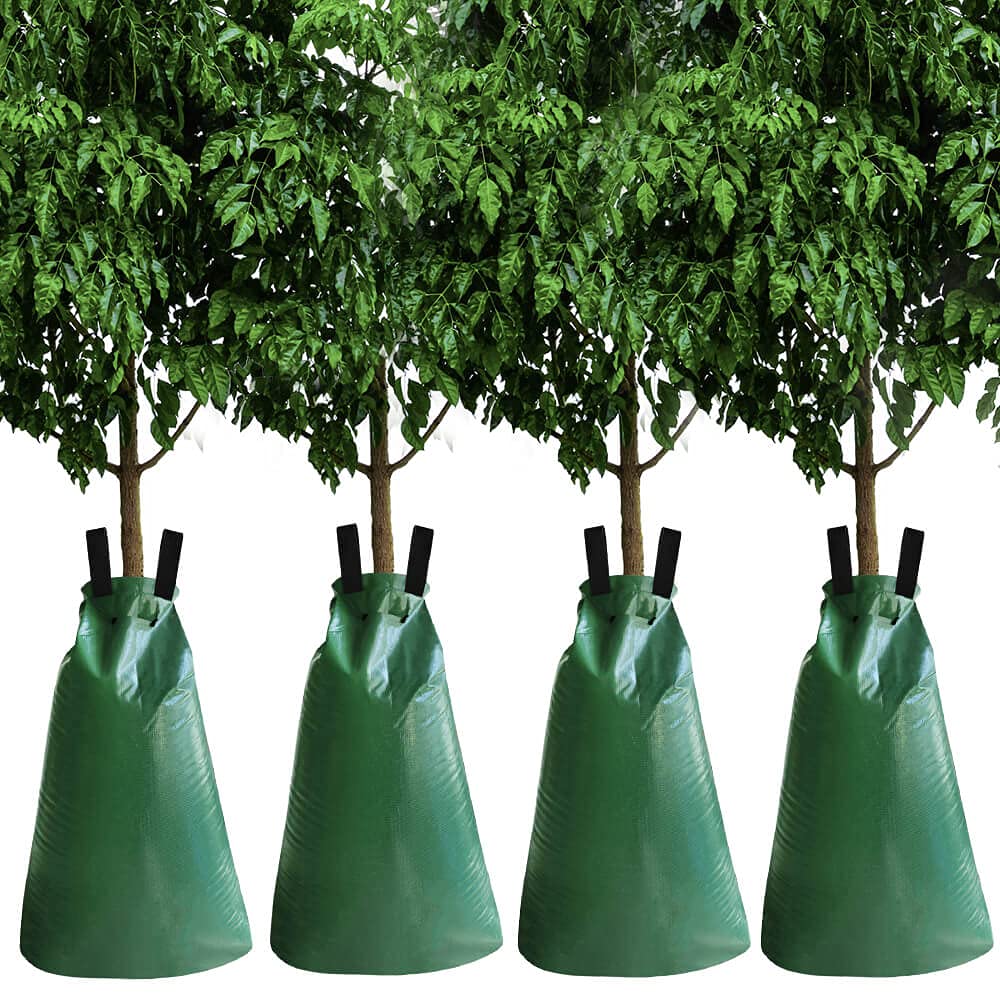 vensovo 4 Pack Tree Watering Bag - 20 Gallon Slow Release Tree Watering Bag, Tree Automatic Irrigation Bag with Zipper
