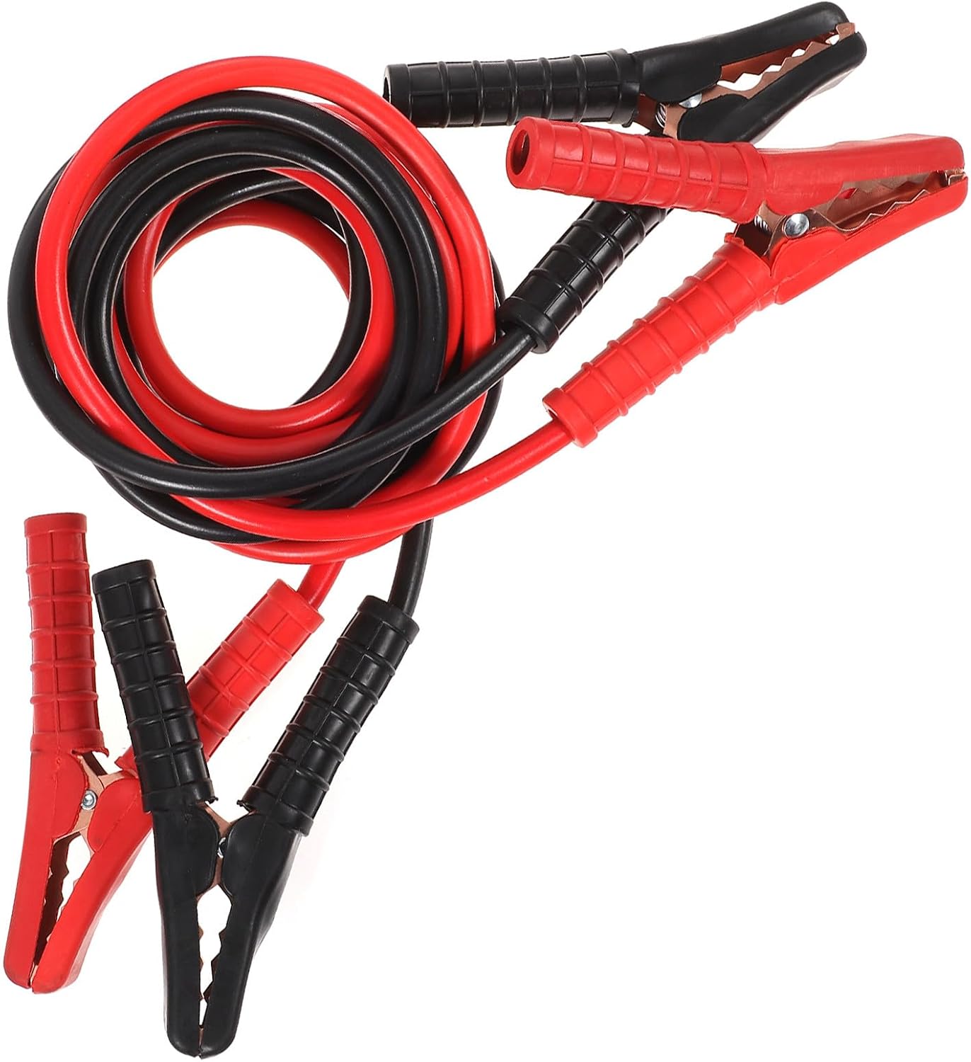 jojofuny Heavy Duty 1000a Pure Copper Automotive Booster Jumper Cables 2.8m Emergency Power Wire with Fully Covered Clamps for Car Battery Jump Starting