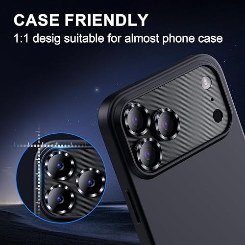 Miniatura 10 de AFARER Paquete de 2 Protector de lente de cámara para iPhone 13iPhone 13 Mini, protector de cámara Ultra HD de dureza 9H, cubierta de cámara de