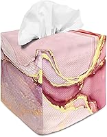 Vista 91 de Tissue Box Cover Square Decorative Tissue Box Holder Cute Funny Cube Tissue Case Cover-Alpaca Tissue Box Cover