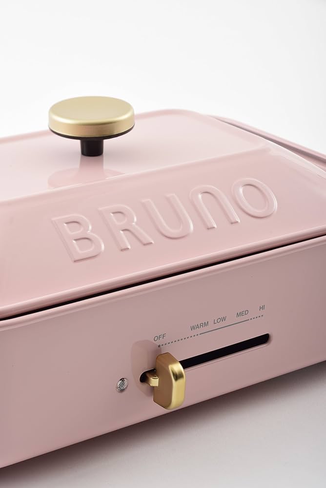 BRUNO Compact Hot Plate ピンク Bruno Compact Hotplate | BRUNO MY Official Store | Kitchen